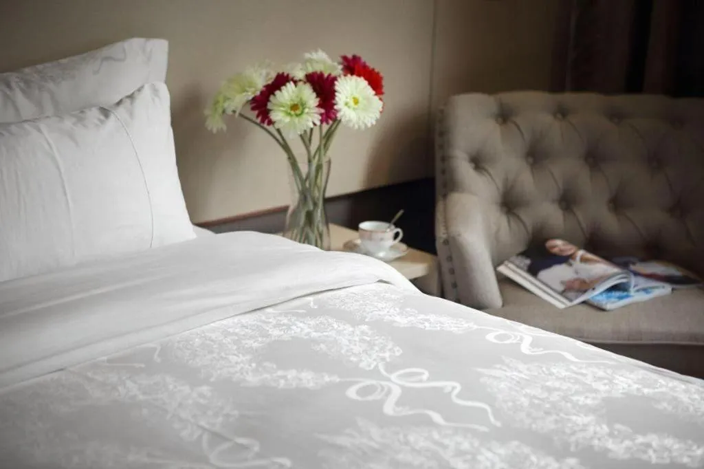 Bed in Hanyong Hotel Shenzhen International Exhibition Center