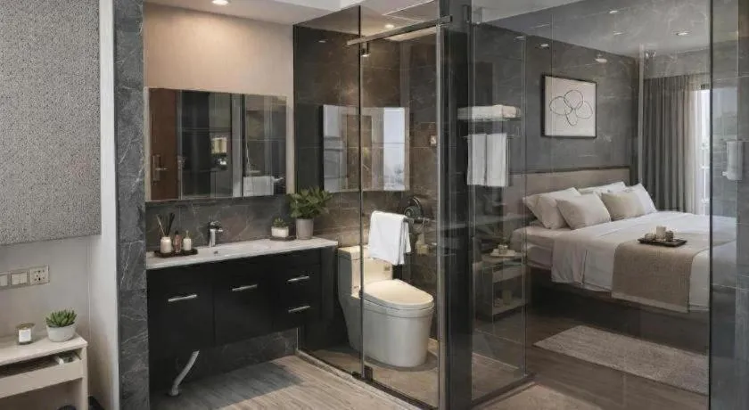 Bed in Hanyong Hotel Shenzhen International Exhibition Center