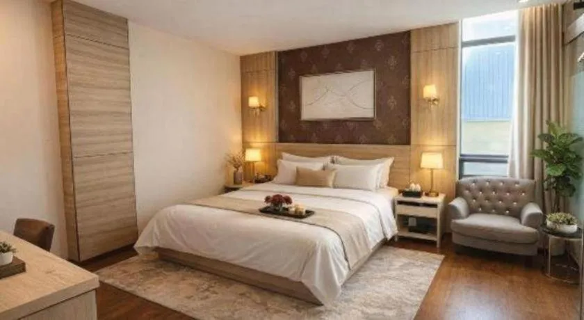 Bed in Hanyong Hotel Shenzhen International Exhibition Center