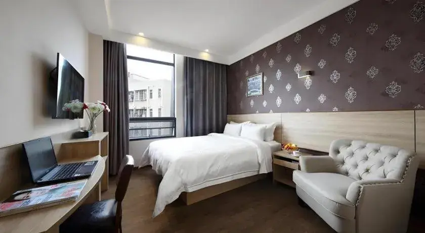 Bed in Hanyong Hotel Shenzhen International Exhibition Center Bed in Hanyong Hotel Shenzhen International Exhibition Center