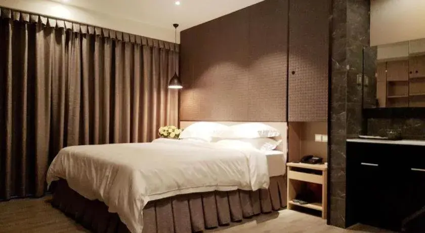 Bed in Hanyong Hotel Shenzhen International Exhibition Center Bed in Hanyong Hotel Shenzhen International Exhibition Center