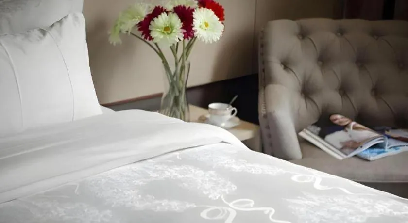 Bed in Hanyong Hotel Shenzhen International Exhibition Center