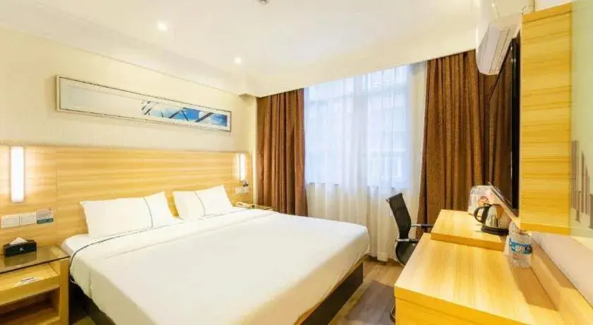 Bed in City Comfort Inn Guahgnzhou Huangpu East District Bed in City Comfort Inn Guahgnzhou Huangpu East District