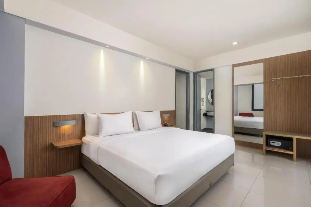 Bed in Indies Style Hotel Bandung