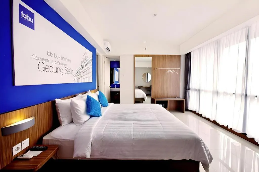Bed in Indies Style Hotel Bandung