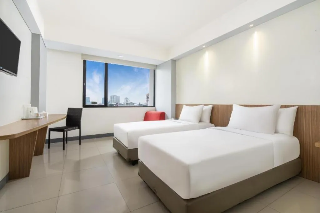 Bed in Indies Style Hotel Bandung