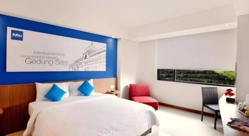 Bed in Indies Style Hotel Bandung