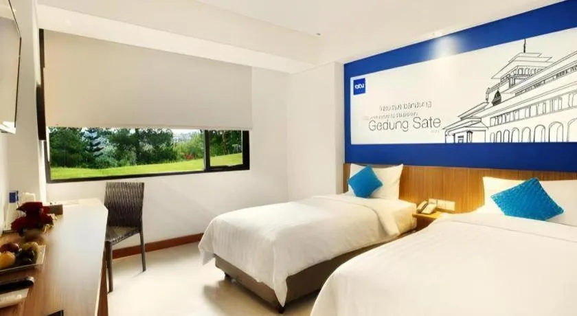 Bed in Indies Style Hotel Bandung