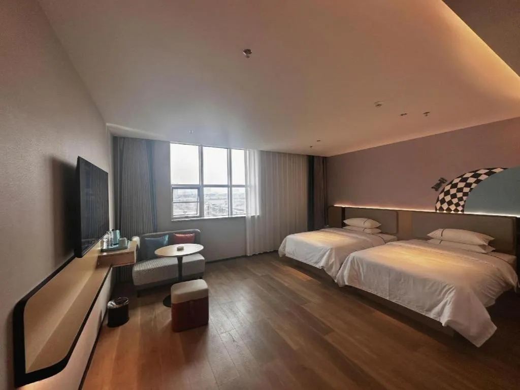 Bed in City Comfort Inn Hengyang Dayang Department Lianhu Plaza