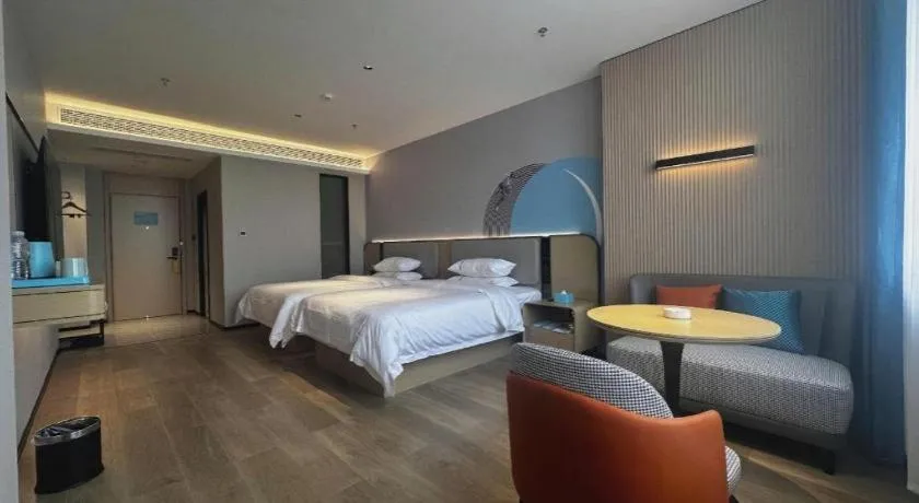 Bed in City Comfort Inn Hengyang Dayang Department Lianhu Plaza