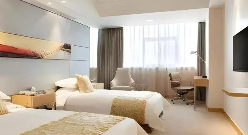 Bed in Ramada Plaza by Wyndham Chuzhou Bed in Ramada Plaza by Wyndham Chuzhou