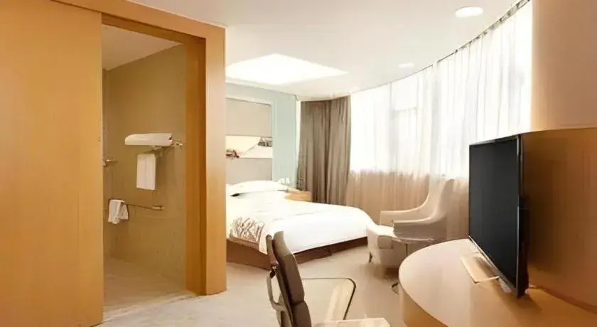 Bed in Ramada Plaza by Wyndham Chuzhou Bed in Ramada Plaza by Wyndham Chuzhou
