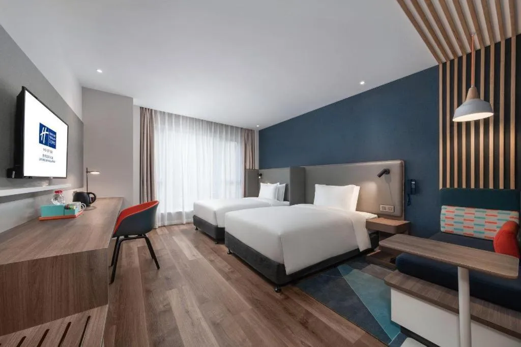Bed in Holiday Inn Express Guiyang Century City Mall By IHG