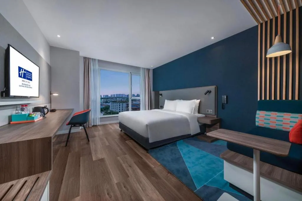 Bed in Holiday Inn Express Guiyang Century City Mall By IHG