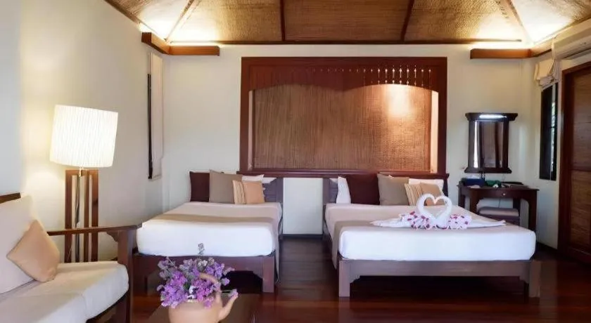 Bed in Pai Hotsprings Spa Resort