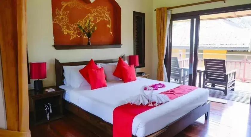 Bed in Pai Hotsprings Spa Resort Bed in Pai Hotsprings Spa Resort