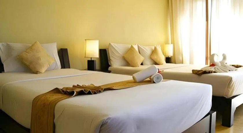 Bed in Pai Hotsprings Spa Resort