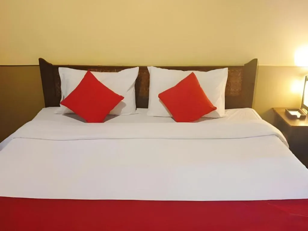 Bed in Pai Hotsprings Spa Resort