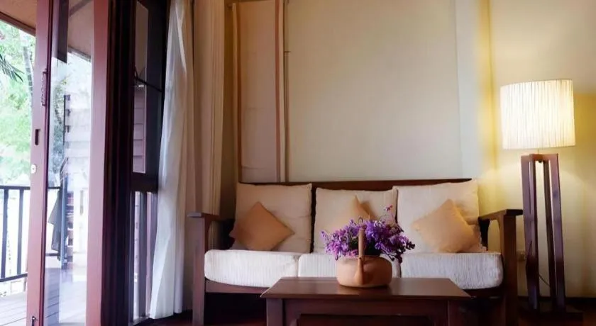 Bed in Pai Hotsprings Spa Resort