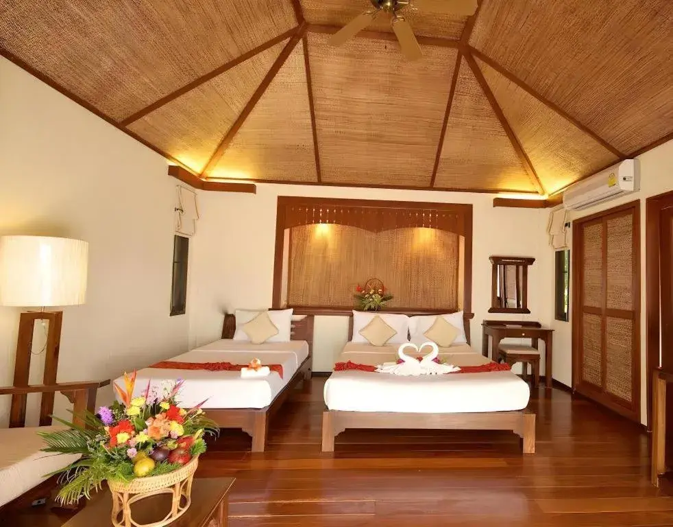 Bed in Pai Hotsprings Spa Resort Bed in Pai Hotsprings Spa Resort