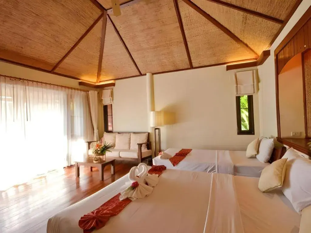 Bed in Pai Hotsprings Spa Resort Bed in Pai Hotsprings Spa Resort