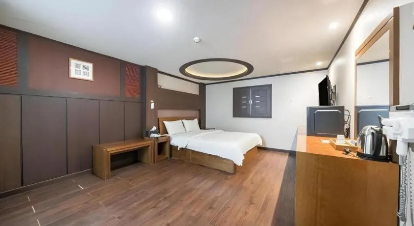 Bed in Hotel J Suwon