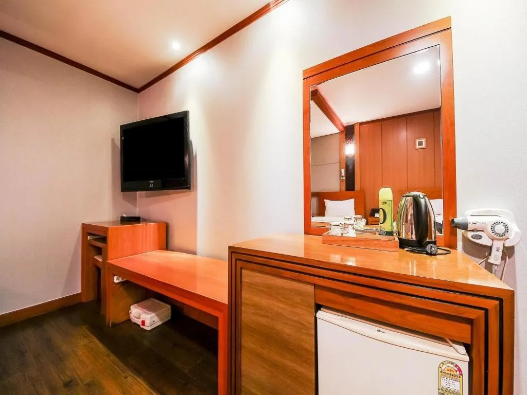 Bed in Hotel J Suwon