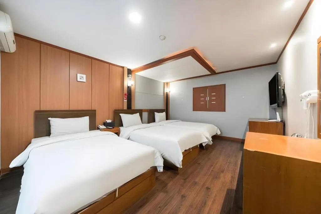 Bed in Hotel J Suwon