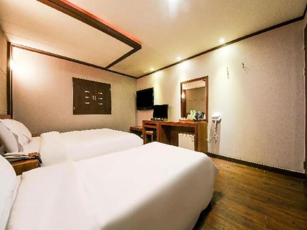 Bed in Hotel J Suwon