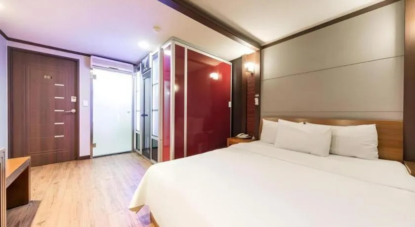 Bed in Hotel J Suwon