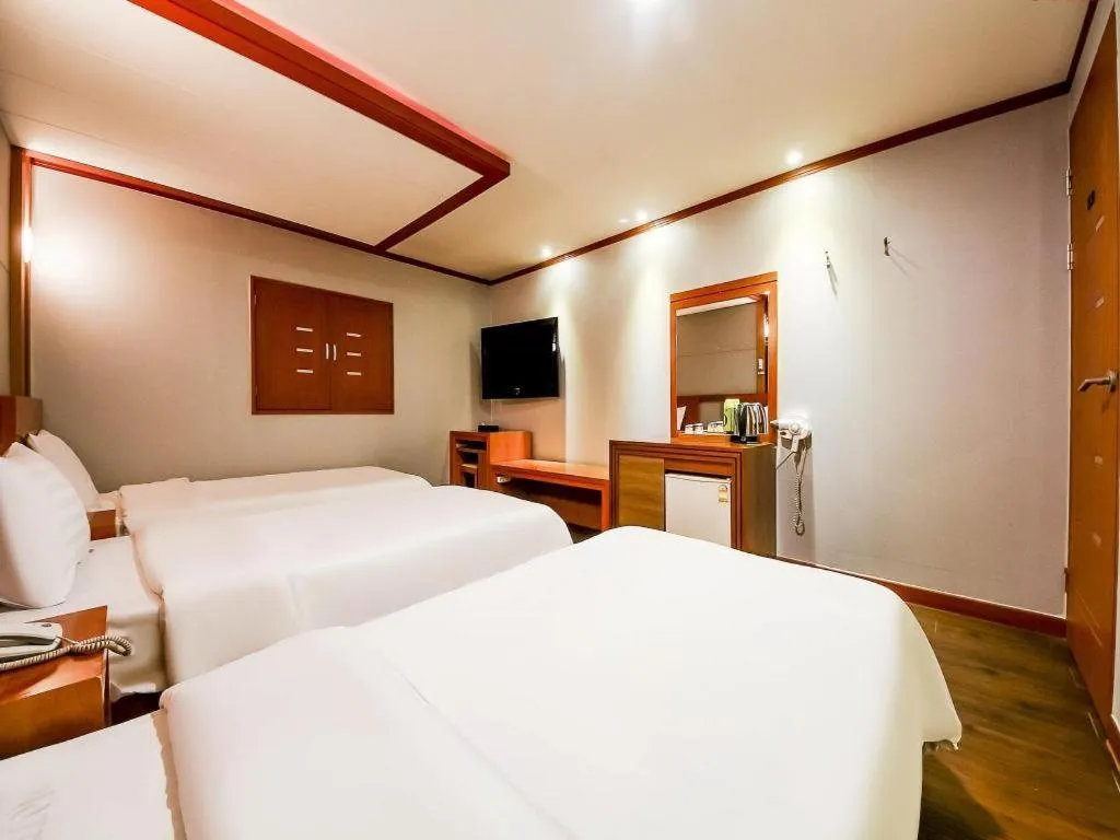 Bed in Hotel J Suwon