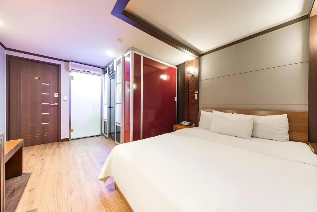 Bed in Hotel J Suwon