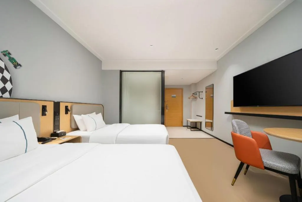 Bed in City Comfort Inn Nanning Normal University Changgang Road Metro Station