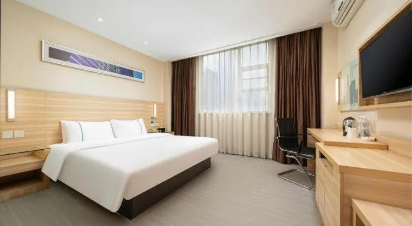 Bed in City Comfort Inn Nanning Normal University Changgang Road Metro Station