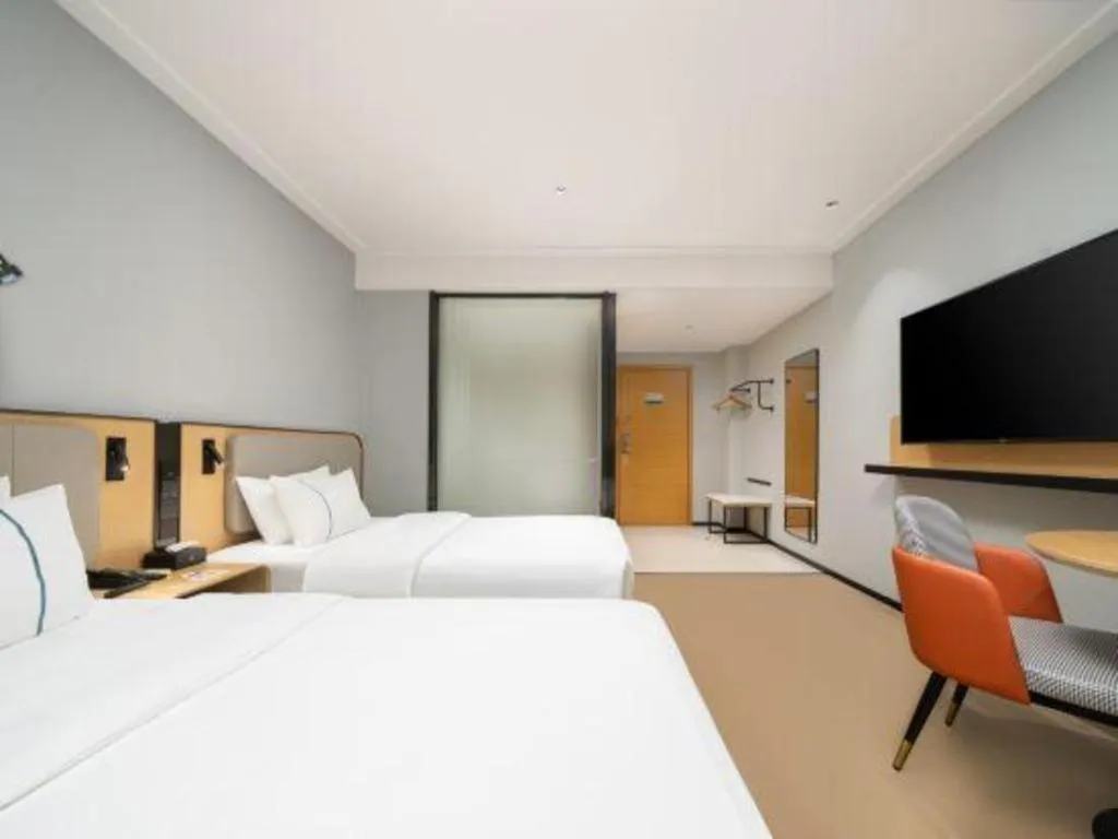 Bed in City Comfort Inn Nanning Normal University Changgang Road Metro Station