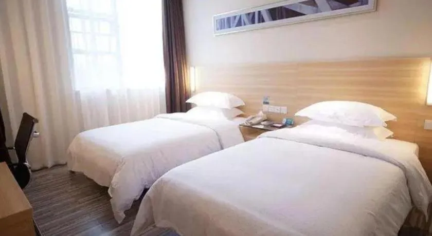 Bed in City Comfort Inn Nanning Normal University Changgang Road Metro Station