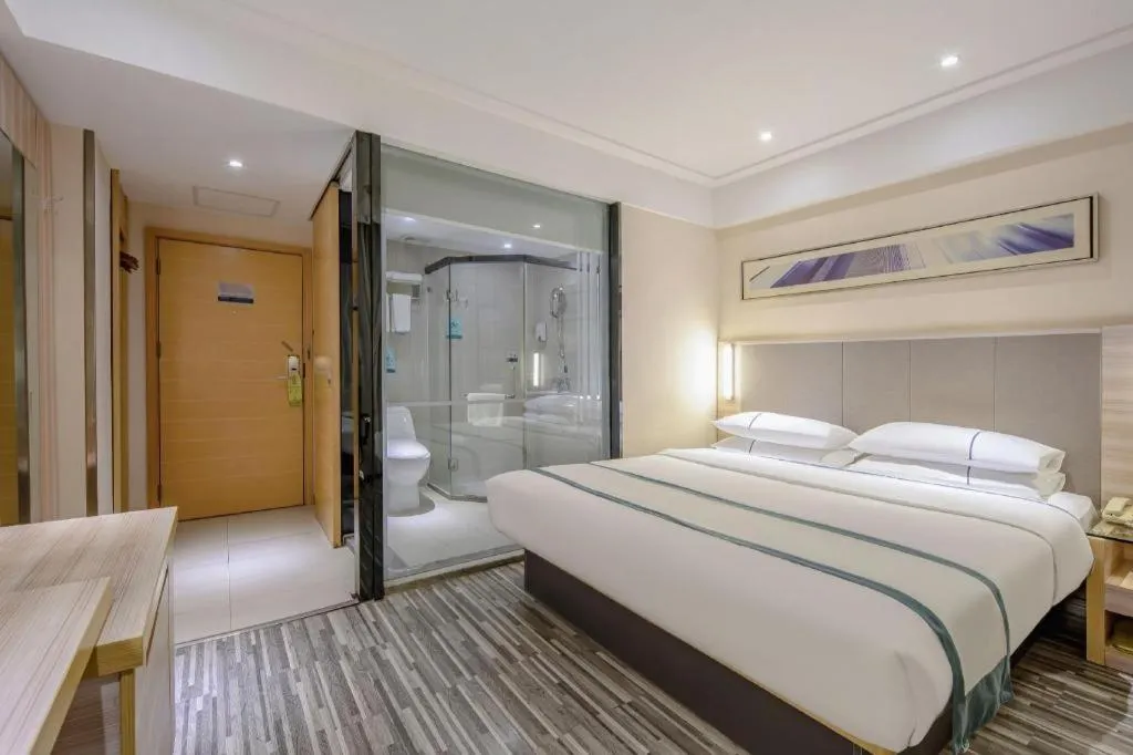 Bed in City Comfort Inn Nanning Normal University Changgang Road Metro Station