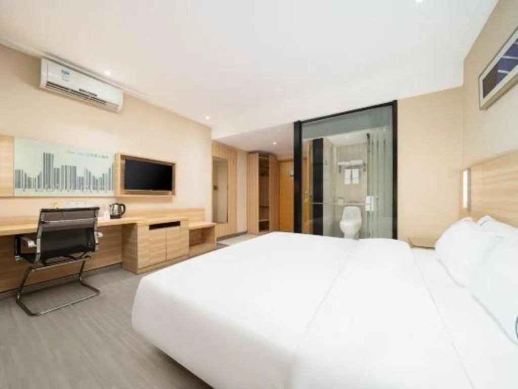 Bed in City Comfort Inn Nanning Normal University Changgang Road Metro Station