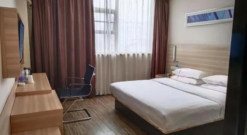 Bed in City Comfort Inn Nanning Normal University Changgang Road Metro Station