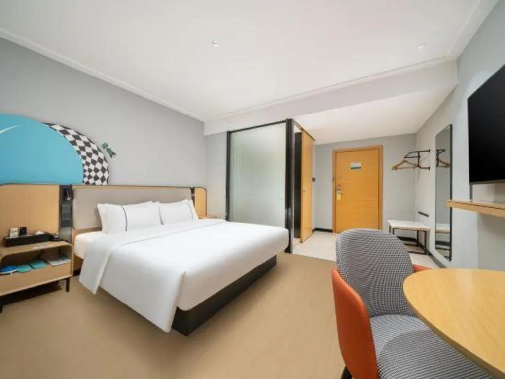 Bed in City Comfort Inn Nanning Normal University Changgang Road Metro Station