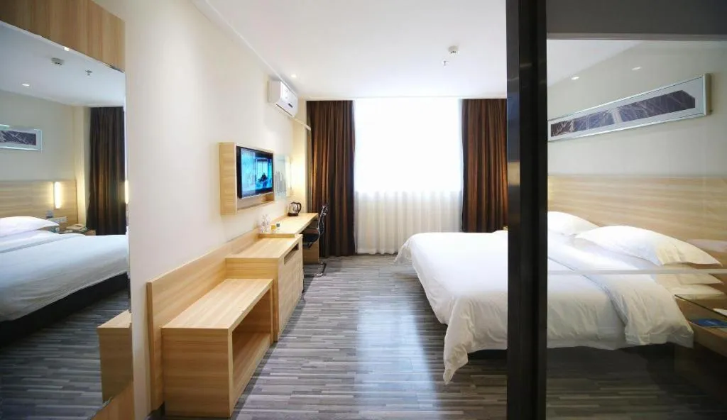 Bed in City Comfort Inn Nanning Normal University Changgang Road Metro Station