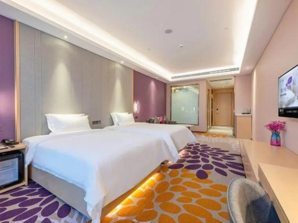 Bed in Lavande Hotels Guangzhou Zhihui City