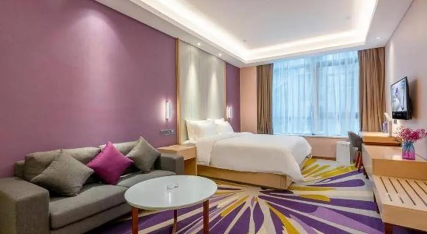 Bed in Lavande Hotels Guangzhou Zhihui City