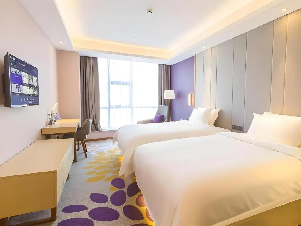Bed in Lavande Hotels Guangzhou Zhihui City