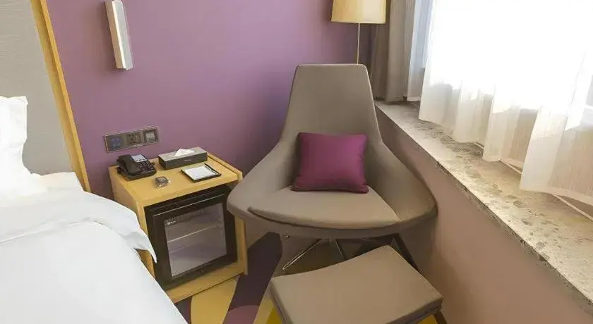 Bed in Lavande Hotels Guangzhou Zhihui City Bed in Lavande Hotels Guangzhou Zhihui City