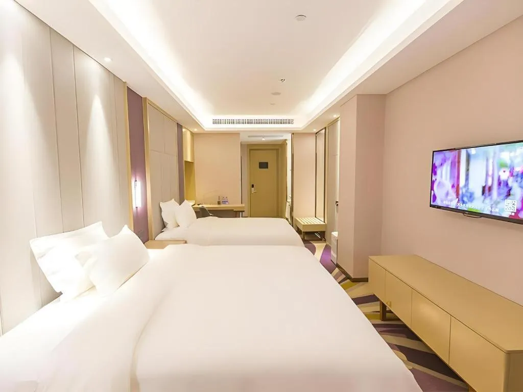 Bed in Lavande Hotels Guangzhou Zhihui City