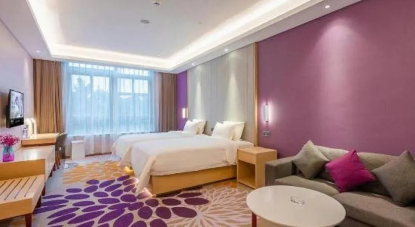 Bed in Lavande Hotels Guangzhou Zhihui City