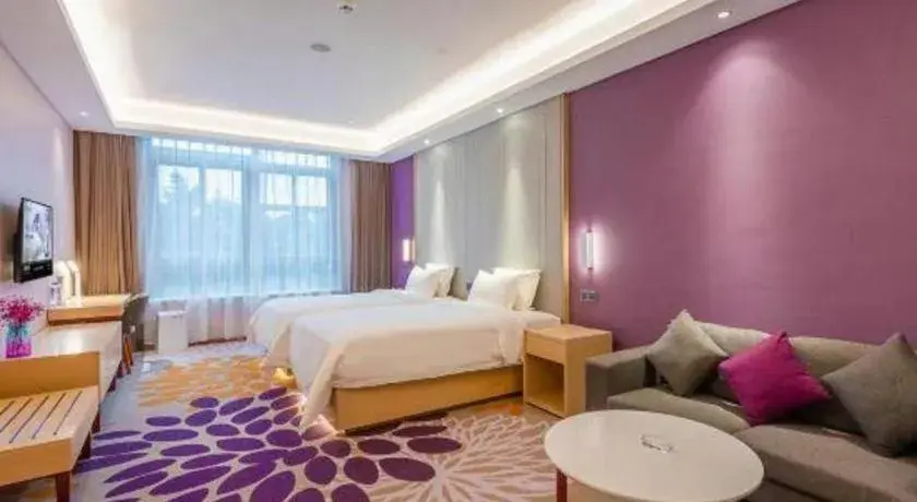 Bed in Lavande Hotels Guangzhou Zhihui City Bed in Lavande Hotels Guangzhou Zhihui City