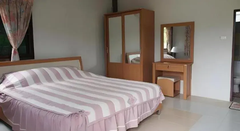 Bed in Pattharapuri Valley Resort Bed in Pattharapuri Valley Resort