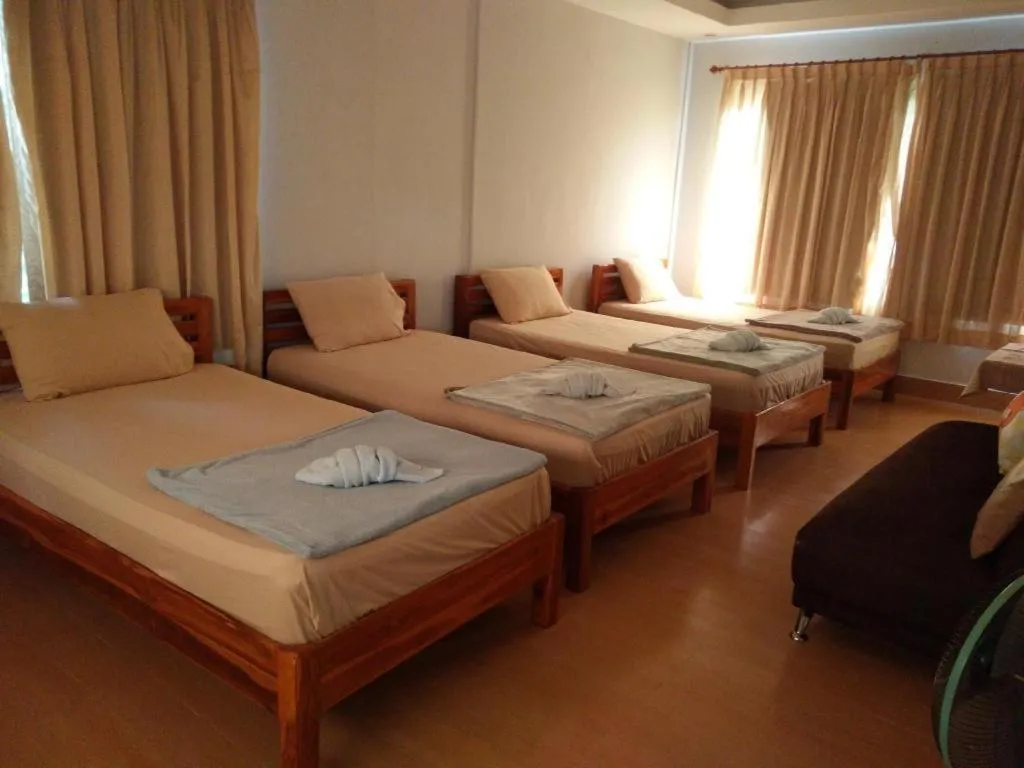 Bed in Pattharapuri Valley Resort